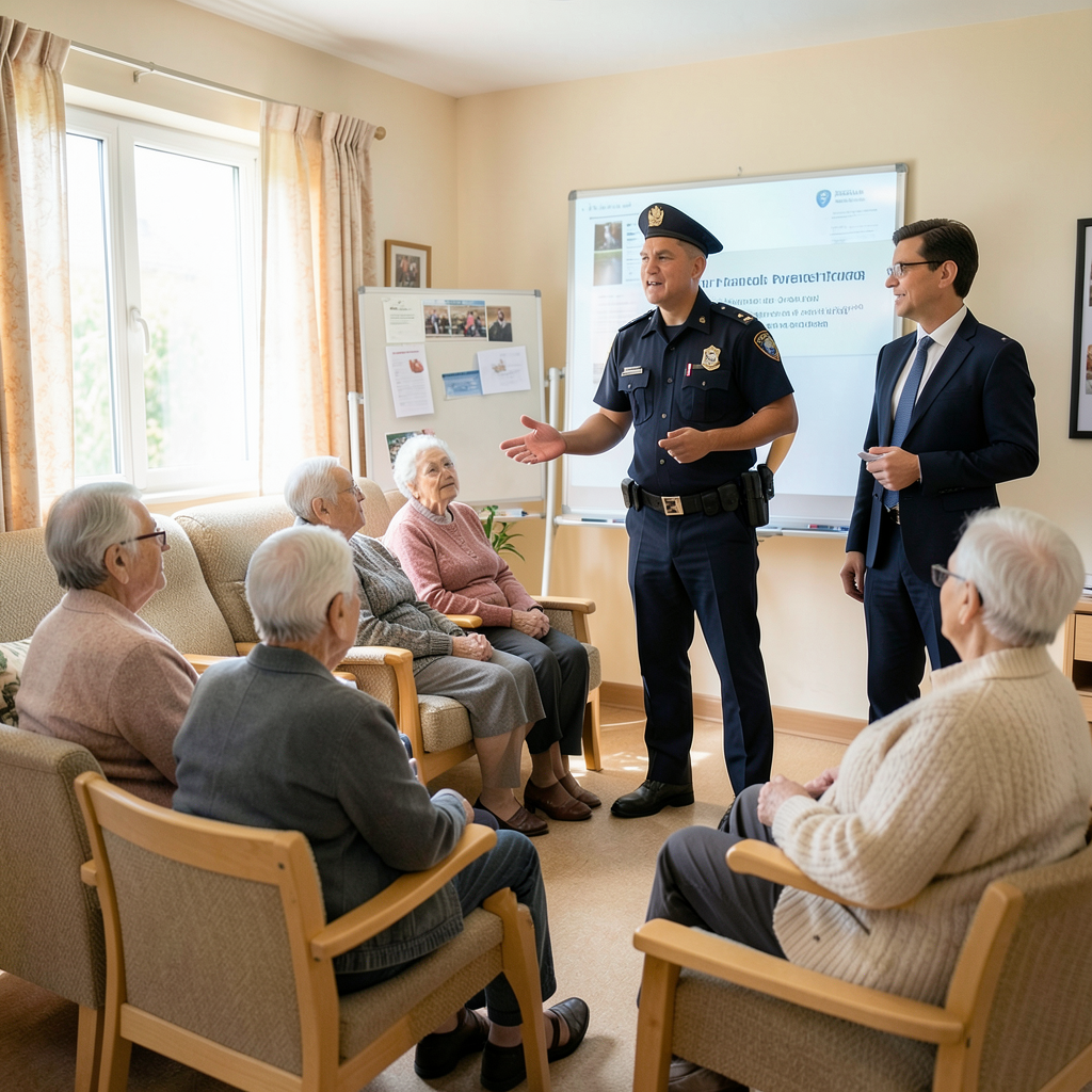 Police visit Witney care home to warn residents about scams